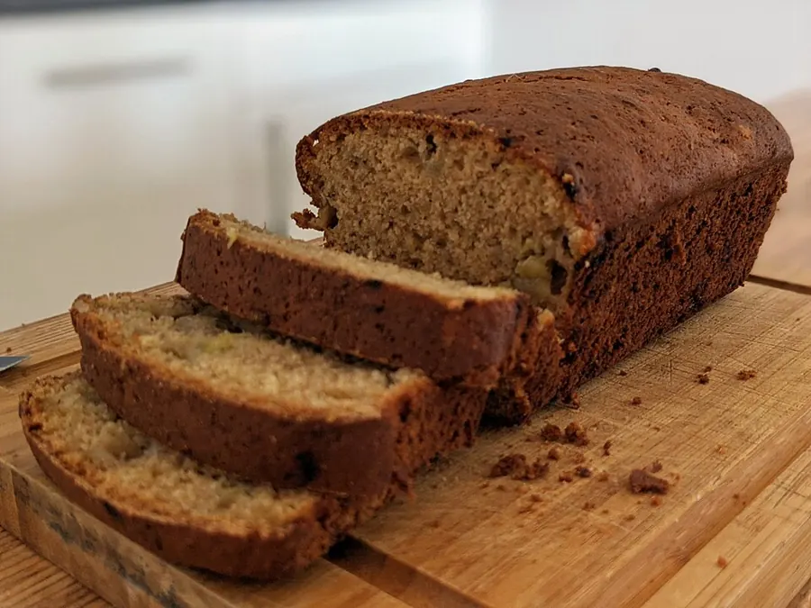 Banana bread loaf