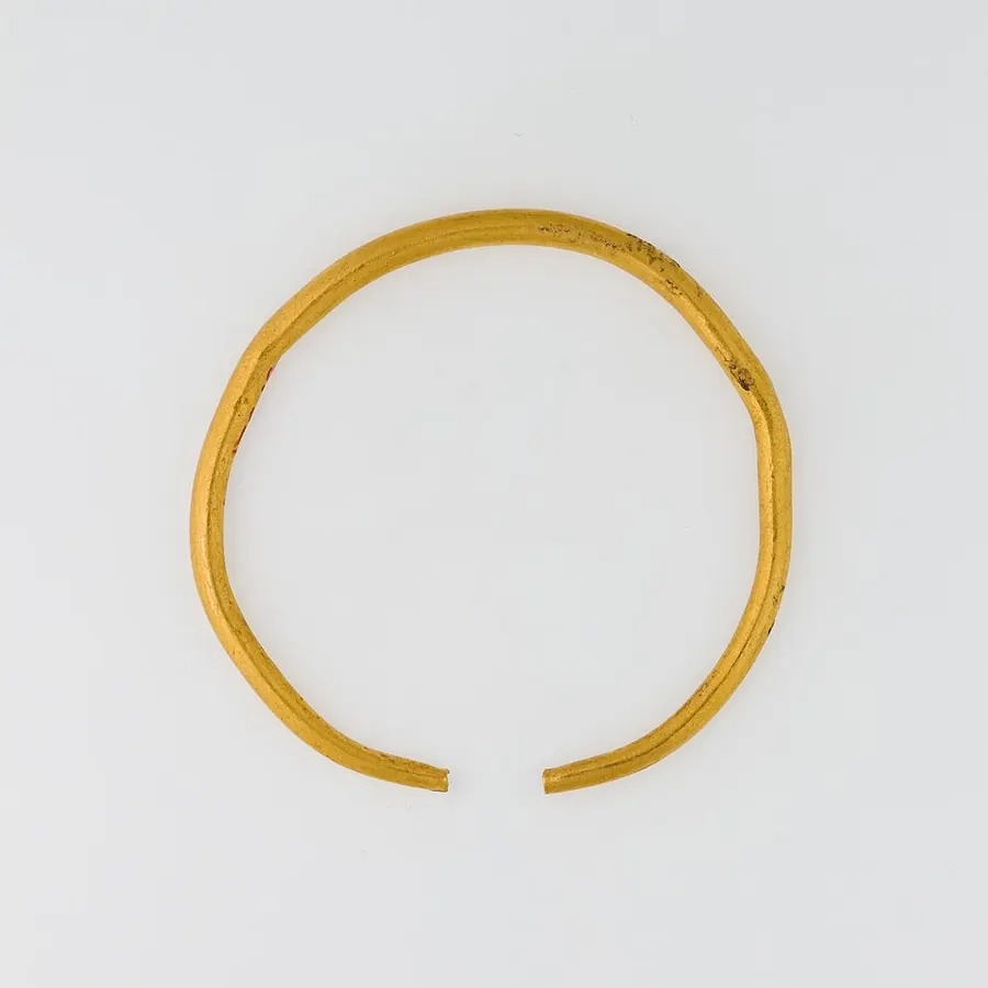 Gold-plated hoops